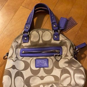 COACH Poppy Line Handbag F21713